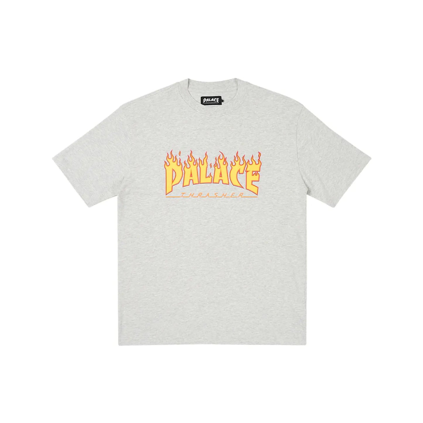 Palace x Thrasher T-shirt Grey Marl