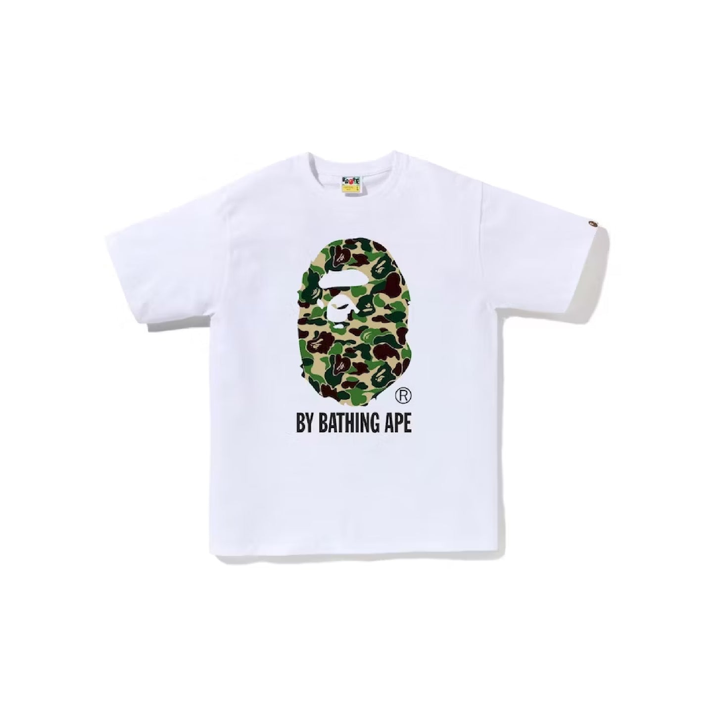 BAPE Camo Tee white/green