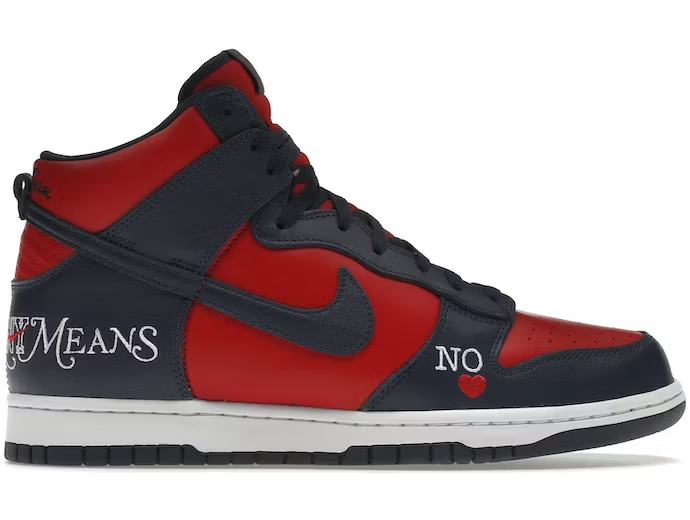 Nike SB Dunk High Supreme By Any Means Navy