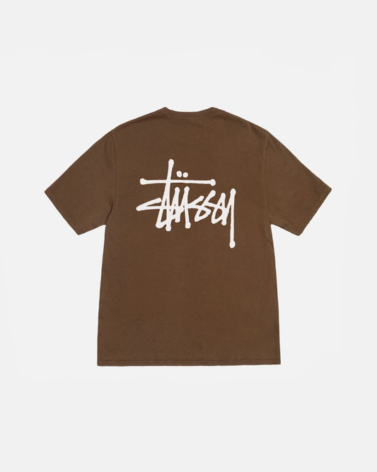 Stussy Basic T-shirt Brown