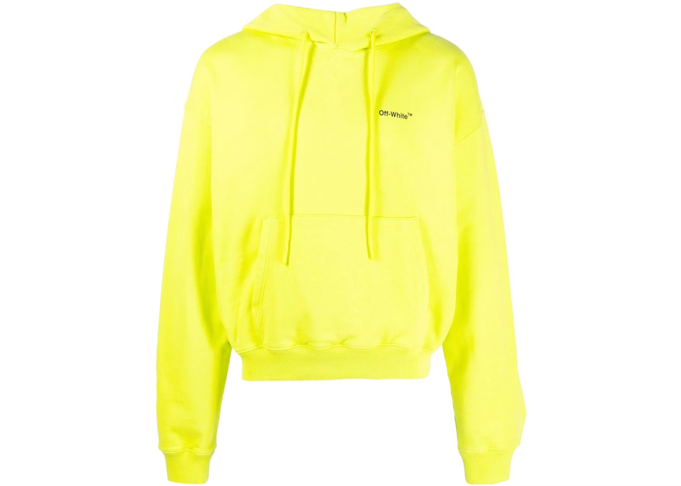 OFF-WHITE Caravaggio Over Hoodie Lime