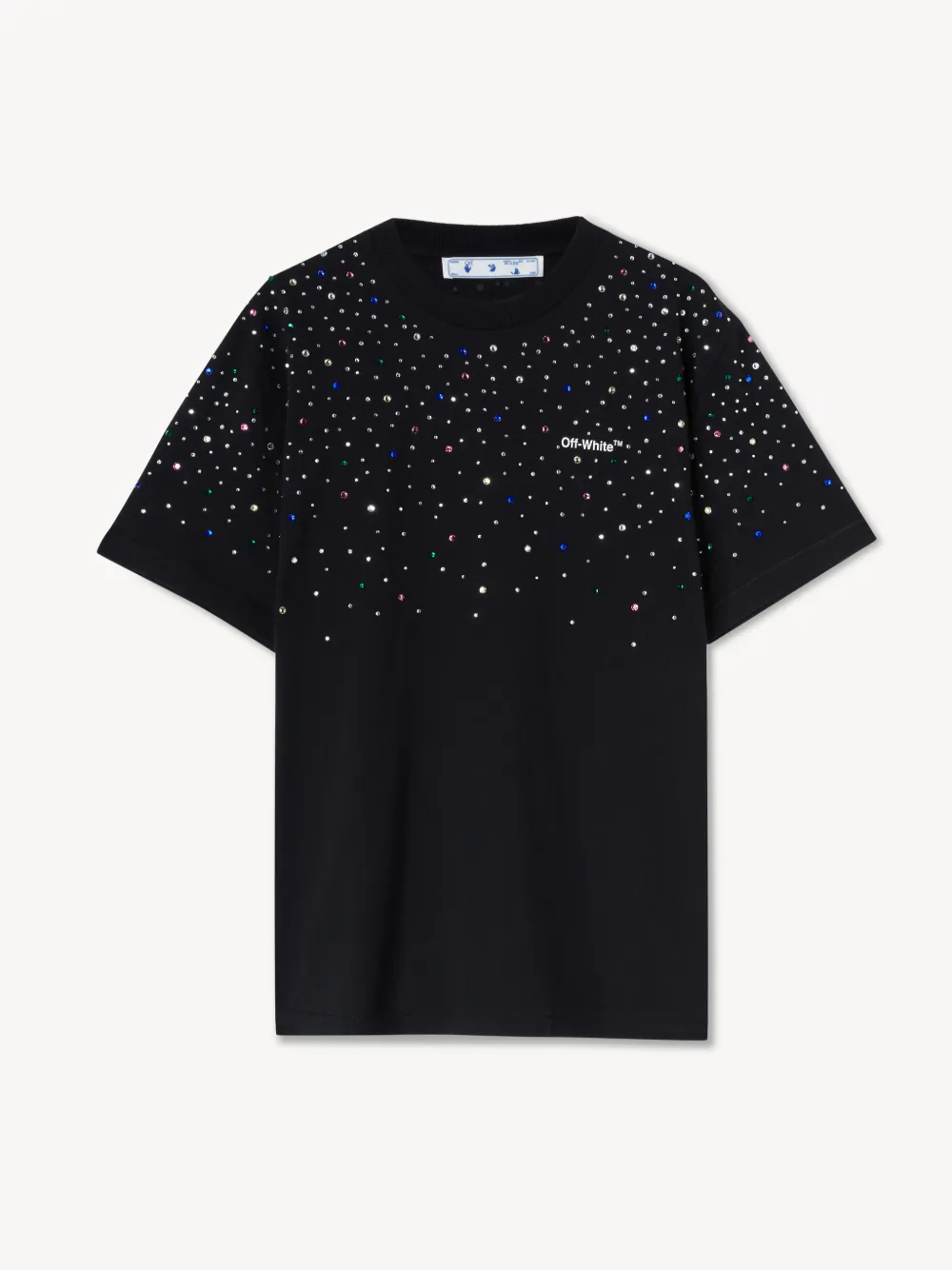 Off-White Swarovski Ramadan Capsule Logo s/s t-shirt