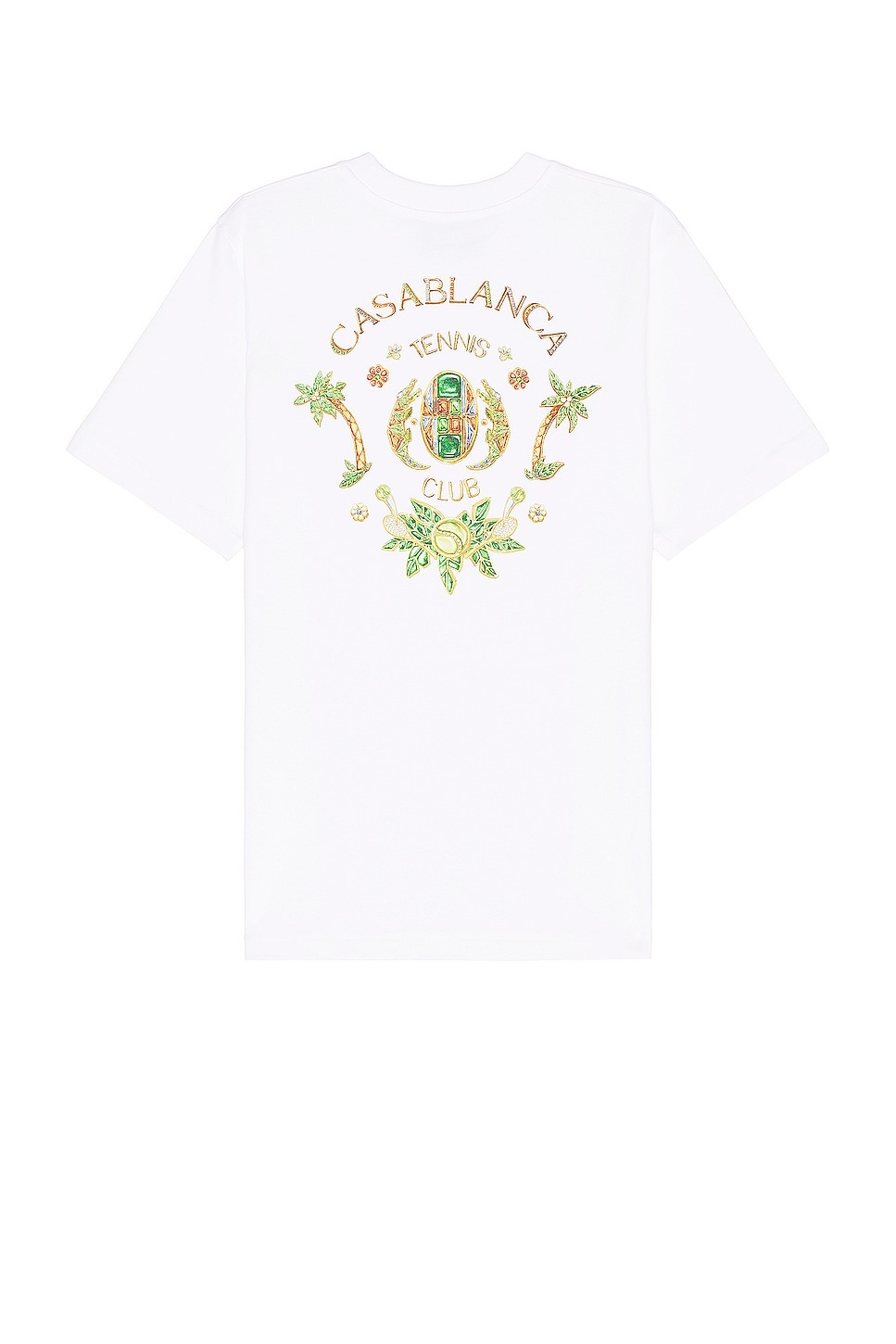 Casablanca Joyaux D Afrique Tennis Club Printed T-shirt