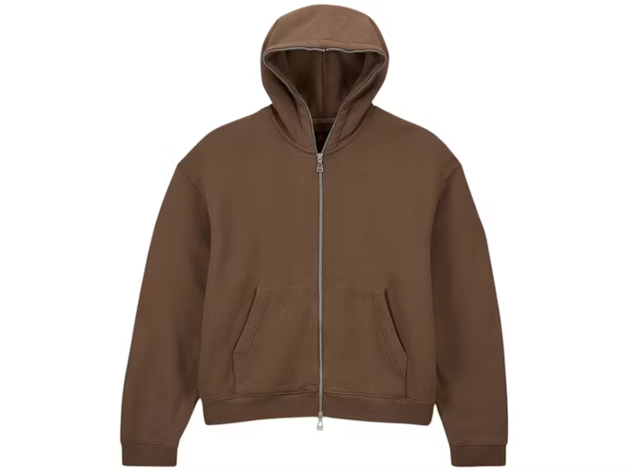 Jordan x Travis Scott Full-Zip Hoodie Brown