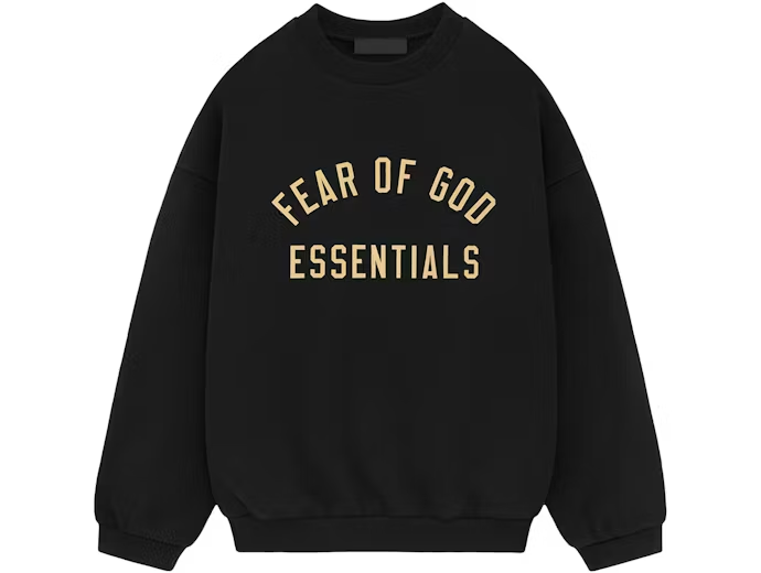 Fear of God Essentials Fleece II Crewneck Black