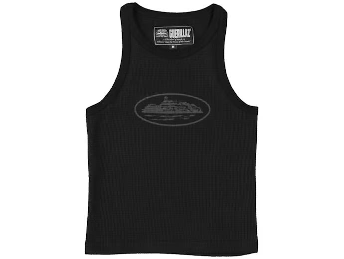 Corteiz Women's Tank Top Triple Black
