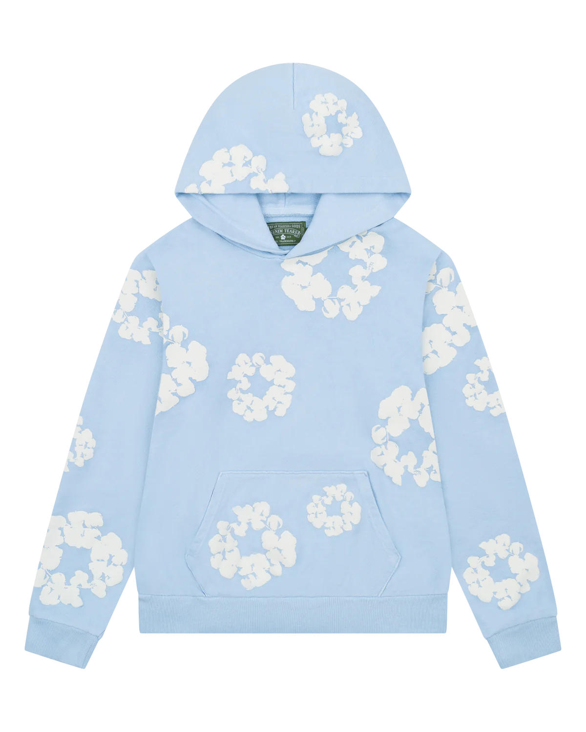 Denim Tears The Cotton Wreath Sweatshirt Baby Blue
