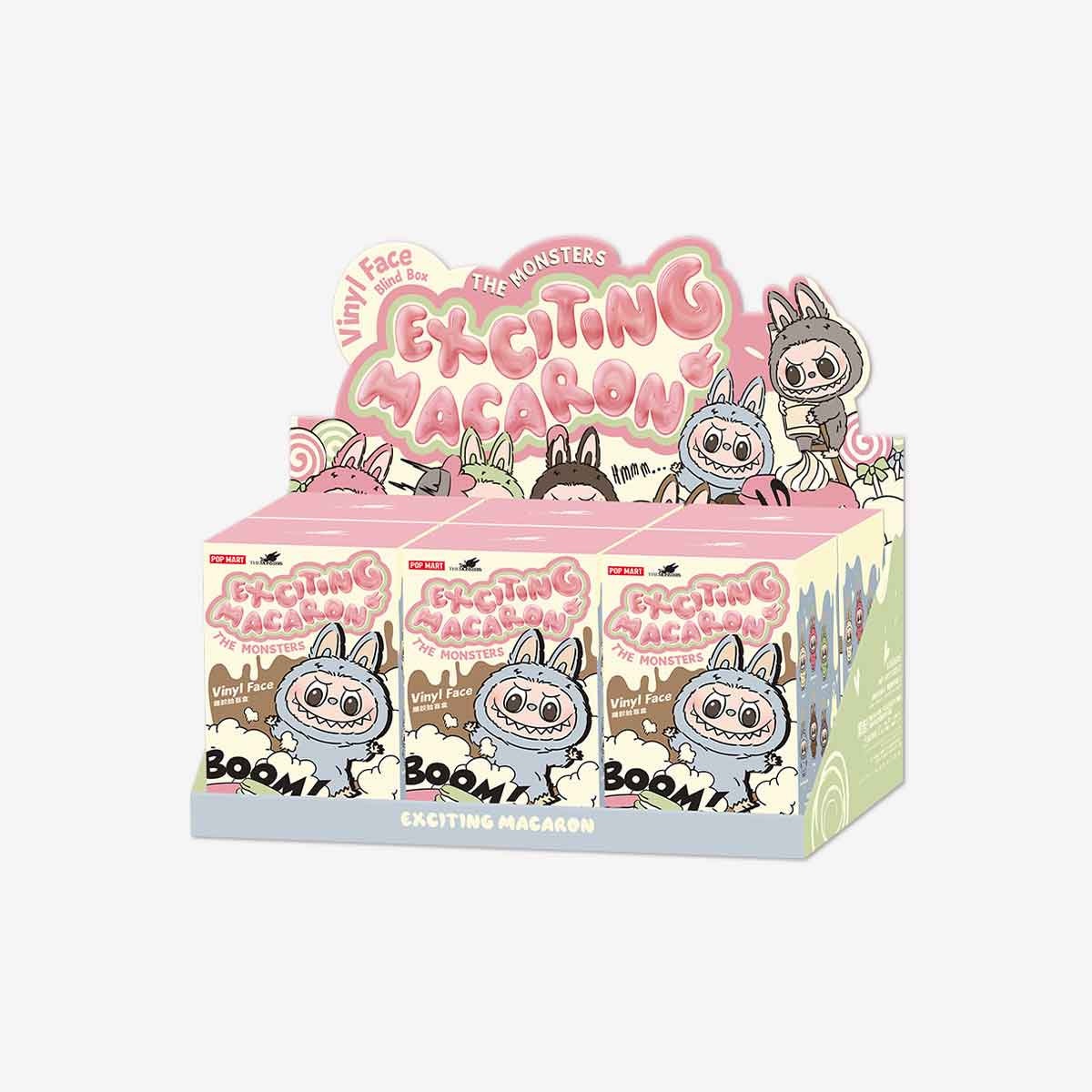 Pop Mart Labubu The Monsters Exciting Macarons