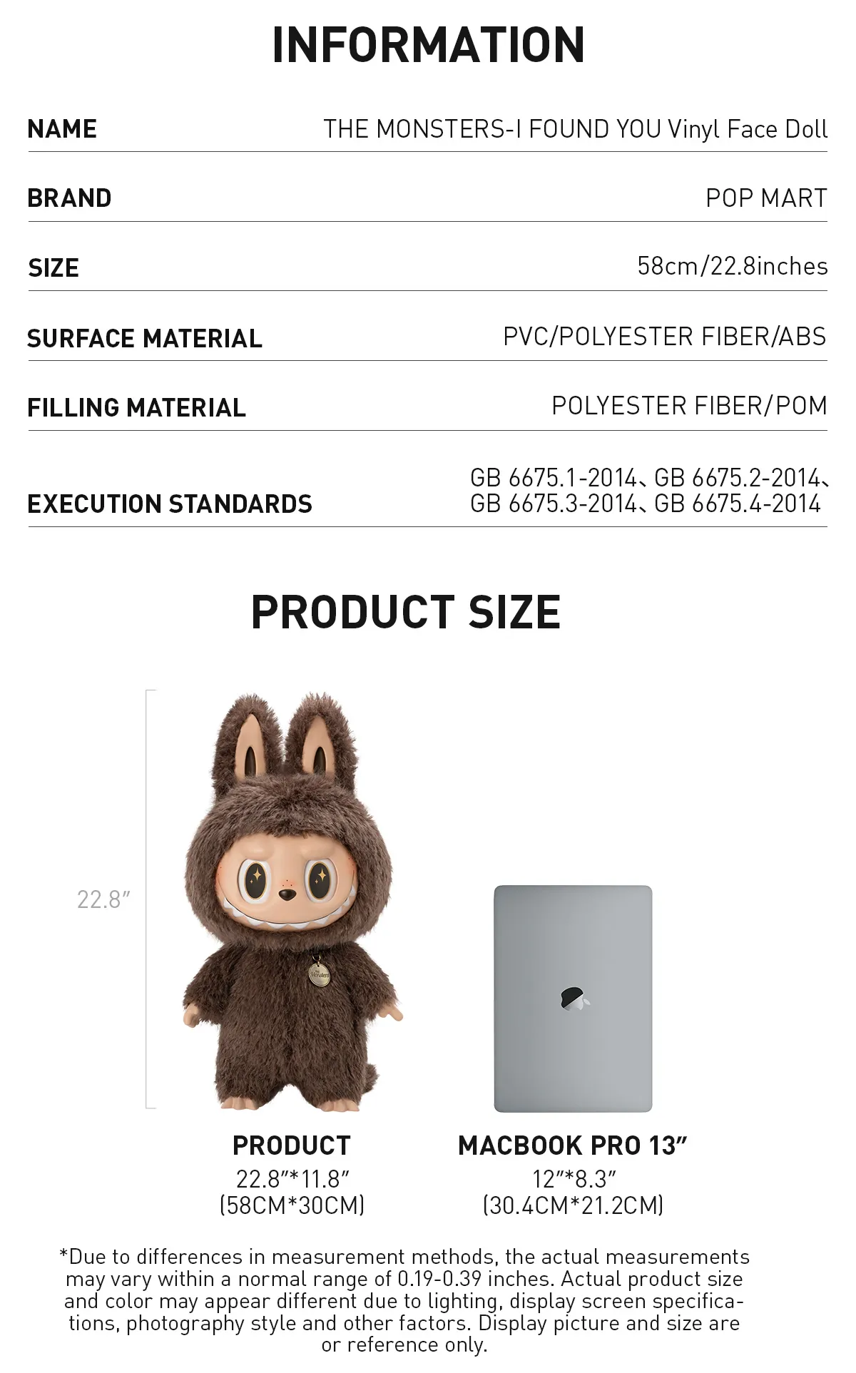 Pop Mart Labubu The Monsters ZIMOMO I Found You Vinyl Doll + Tote Bag