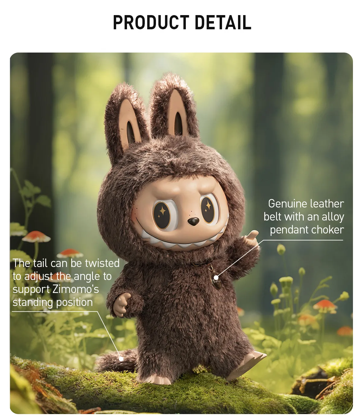 Pop Mart Labubu The Monsters ZIMOMO I Found You Vinyl Doll + Tote Bag