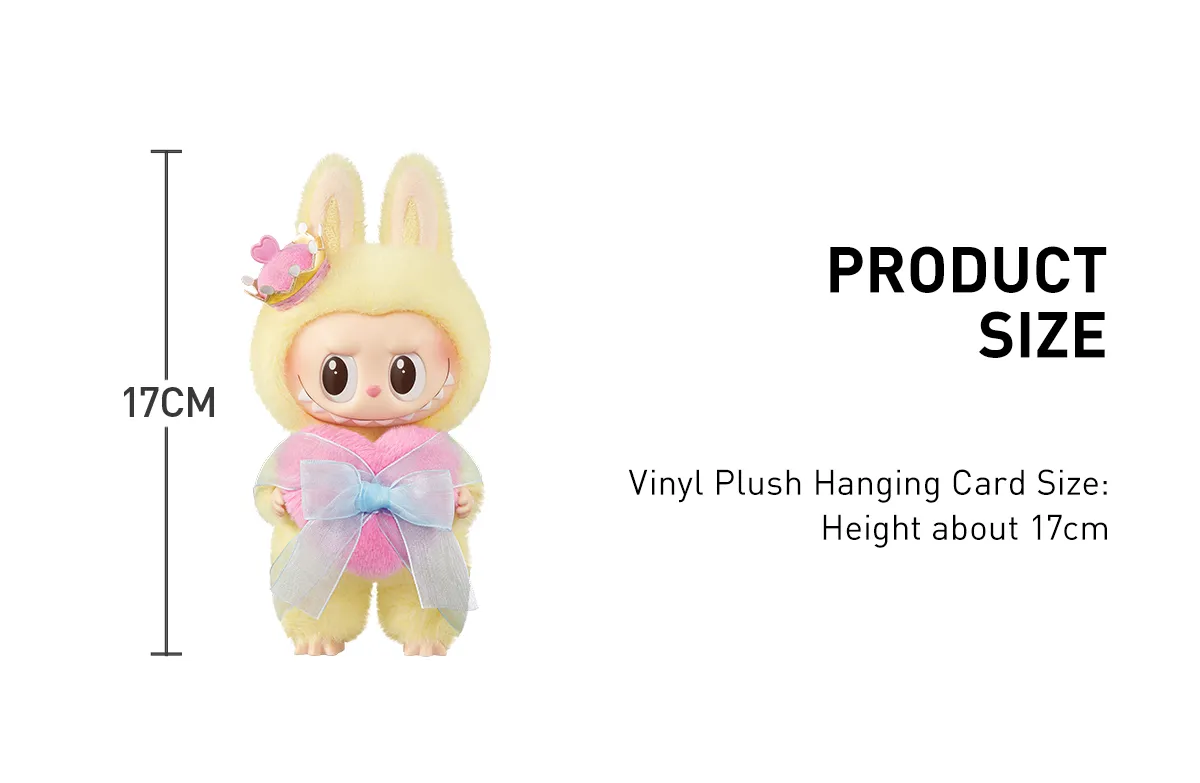 Pop Mart Labubu The Monsters Let's Checkmate Series Vinyl Plush Hanging Card