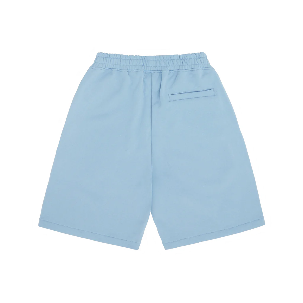 Cortiez Island Puff Print Sweatshort Baby Blue