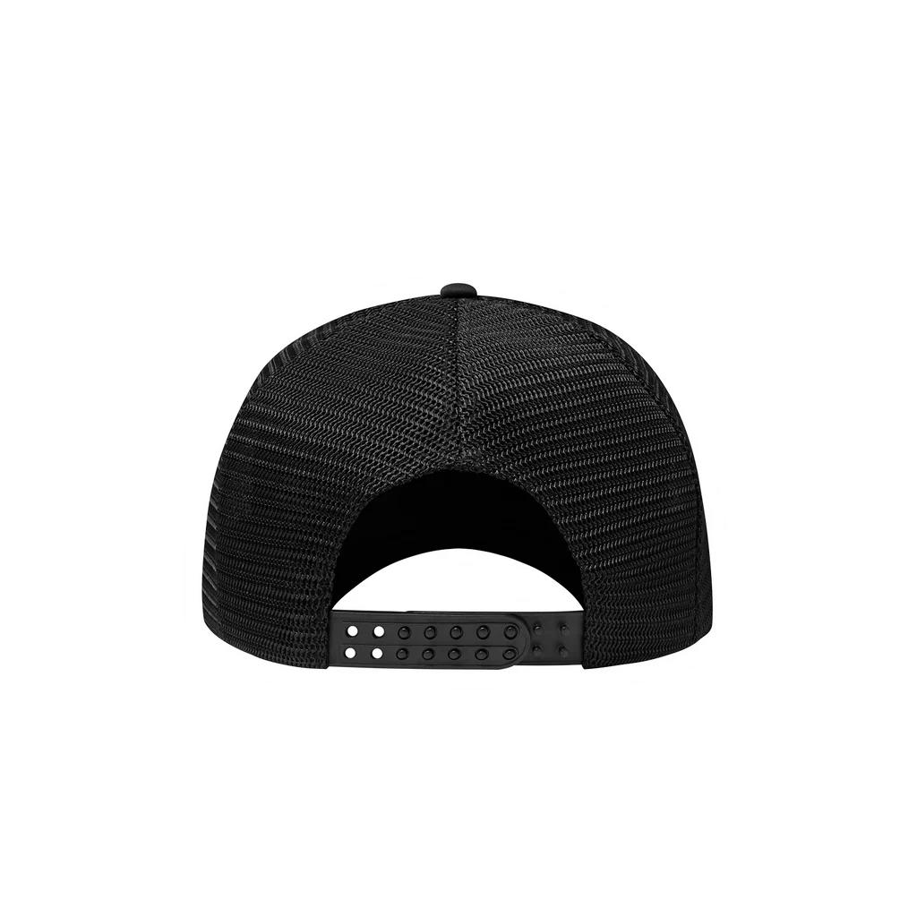 Cortiez Alcatraz Premium Trucker Hat Triple Black