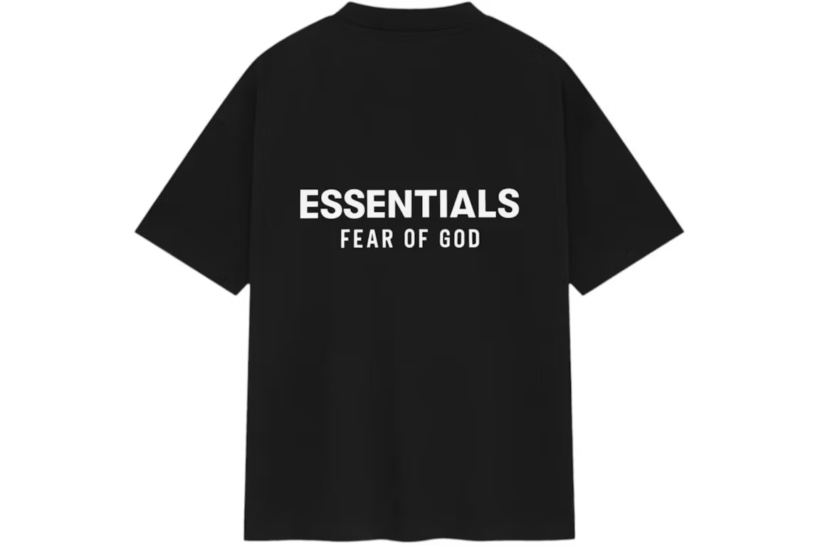 Fear of God Essentials Classic Short Sleeve Tee Jet Black