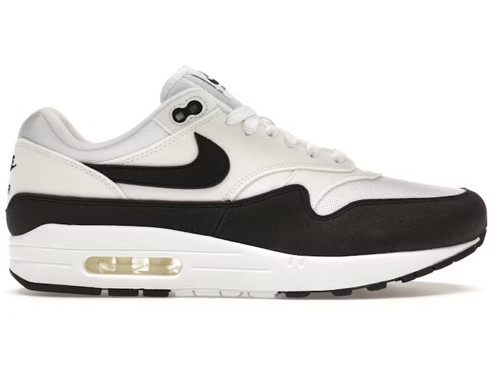 Nike Air Max 1 White Black Neutral Grey (Women's)