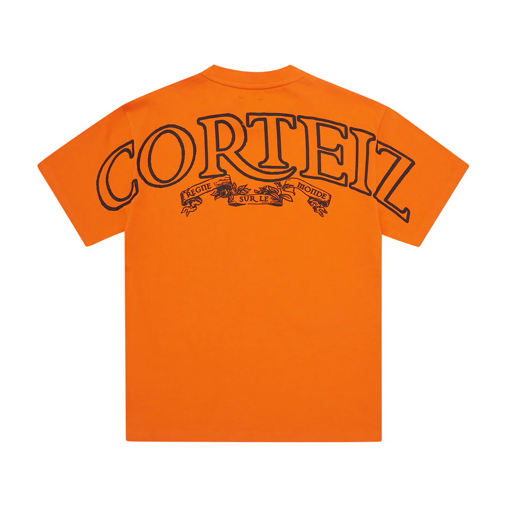 Corteiz Royale Heavyweight Tee Orange