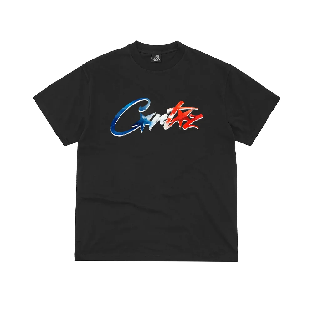 Corteiz France Tee Black