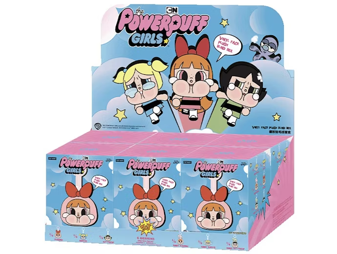 Pop Mart CryBaby x Powerpuff Girls Series Vinyl Face Plush Single Blind Box