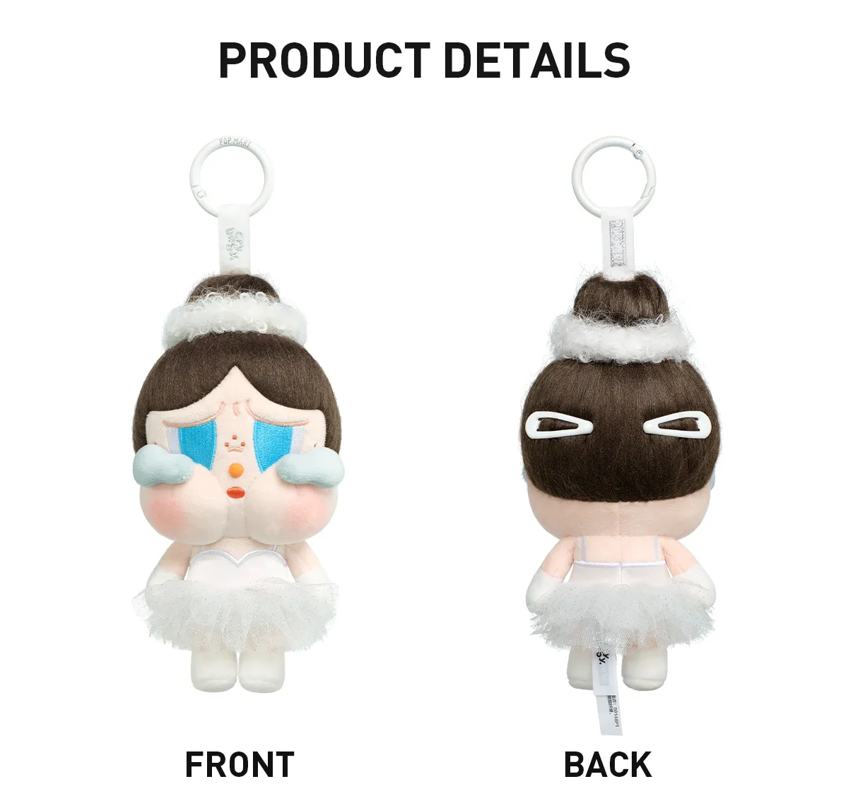 Pop Mart CRYBABY SHINY SHINY Series Plush Blister Pack Pendant