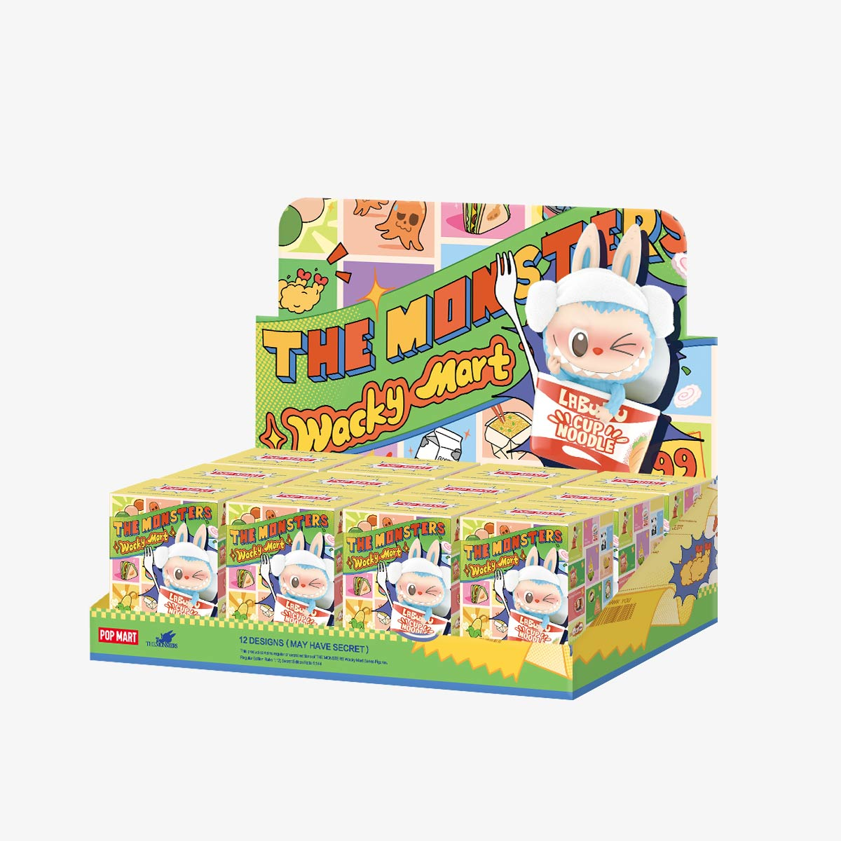 Pop Mart Labubu The Monsters Wacky Mart Series Figure Single Blind Box