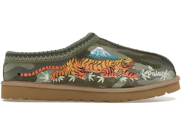 UGG Tasman Slipper Palace Burnt Olive Camo