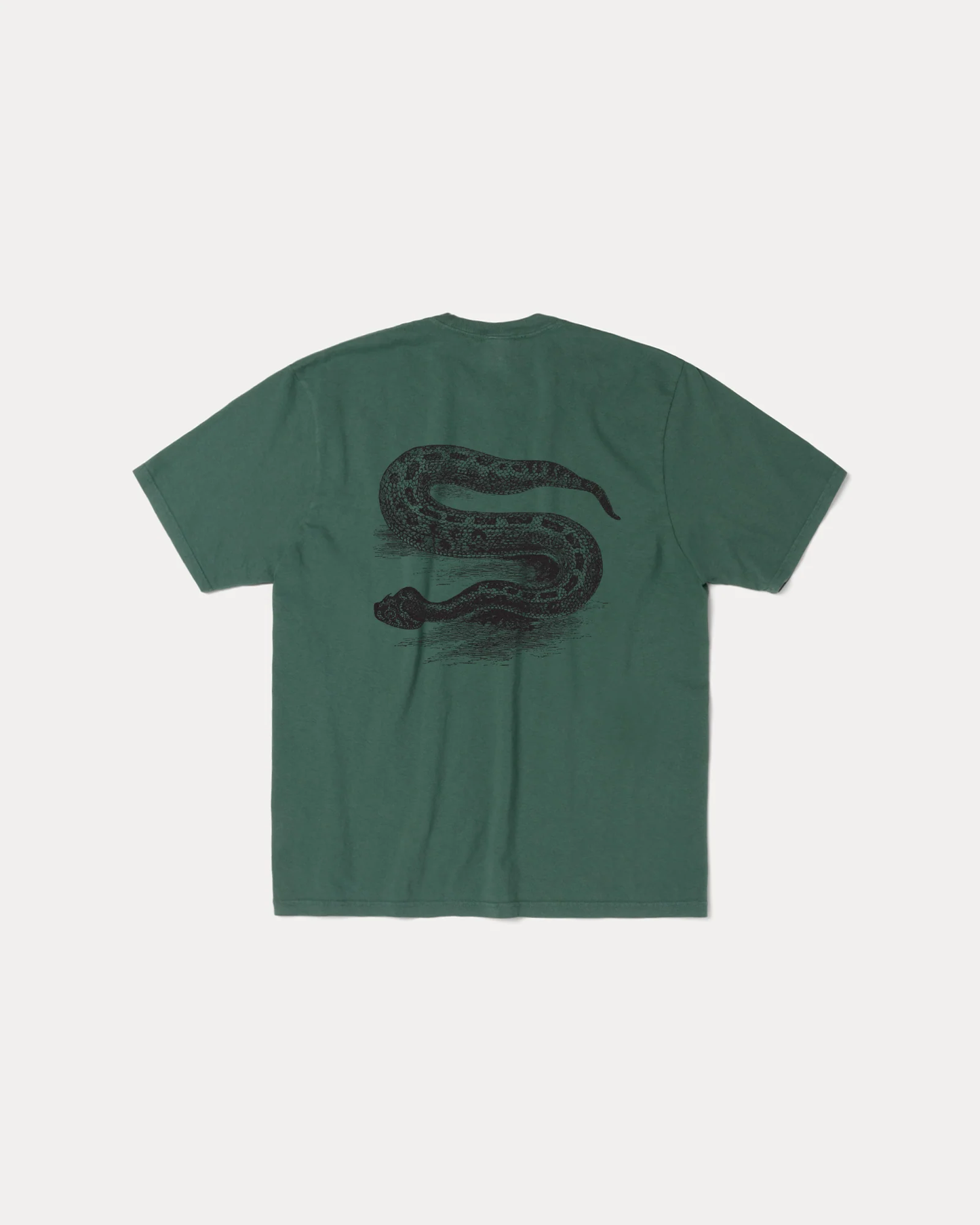 Stussy Serpent Tee Pigment Dyed Pine