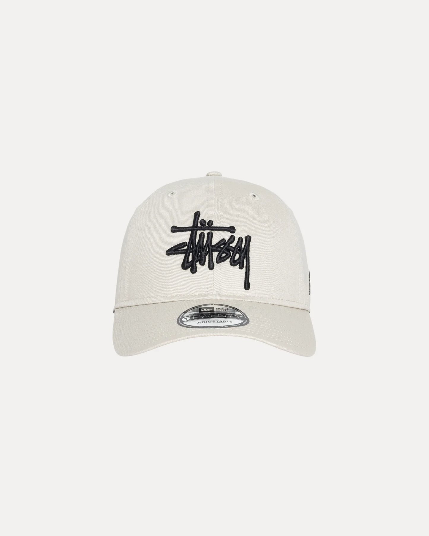 Stussy New Era 9Twenty Basic Strapback Cap Sand
