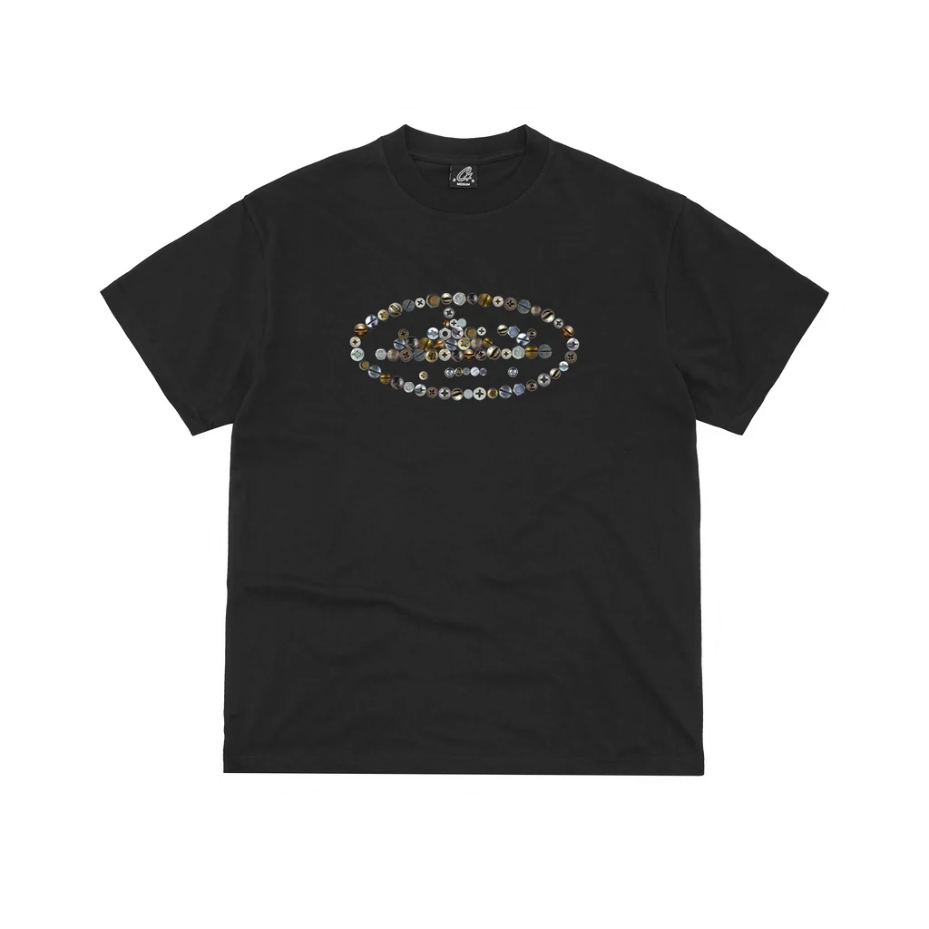 Corteiz Island Screws Tee Black