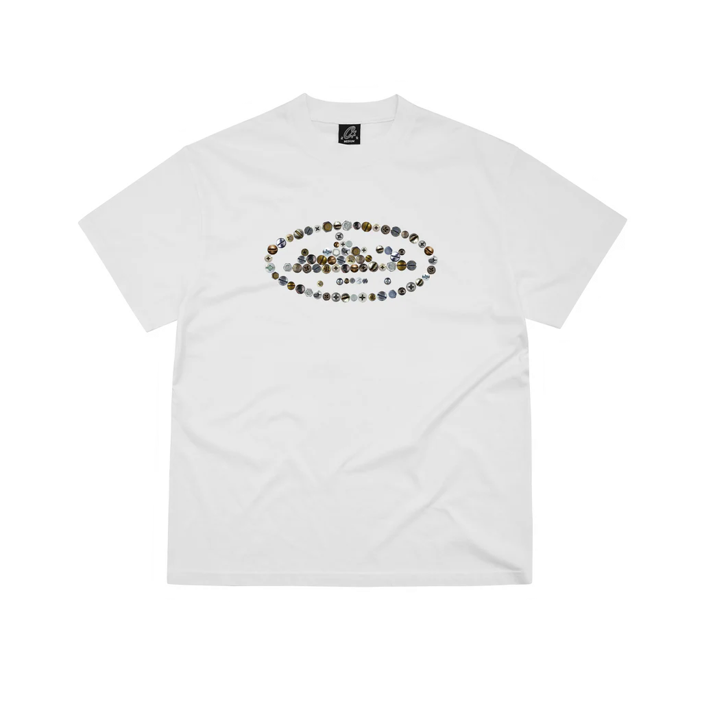 Corteiz Island Stencil Tee White