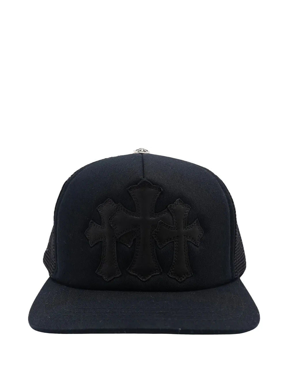 Chrome Hearts Cross-Patch Baseball Hat