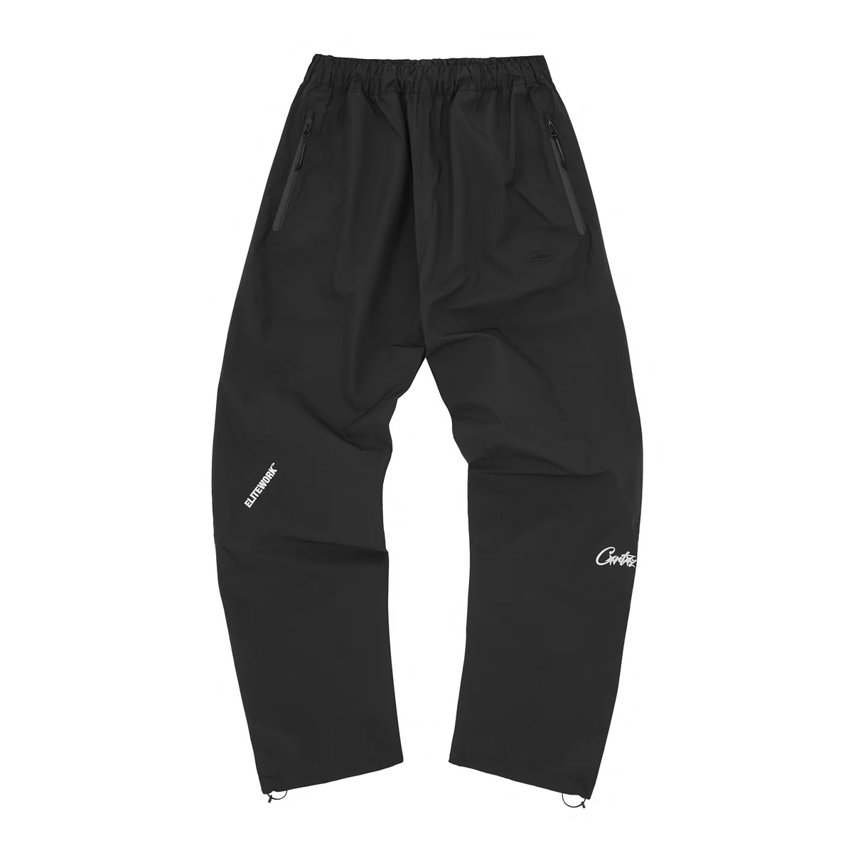 Corteiz Elitework™ Waterproof Shell Pant Black