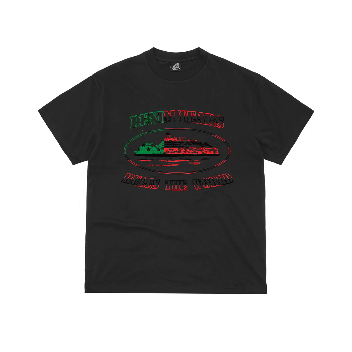 Corteiz x Denim Tears Cortears OG Alcatraz Tee Black – SNKRZ GARDEN