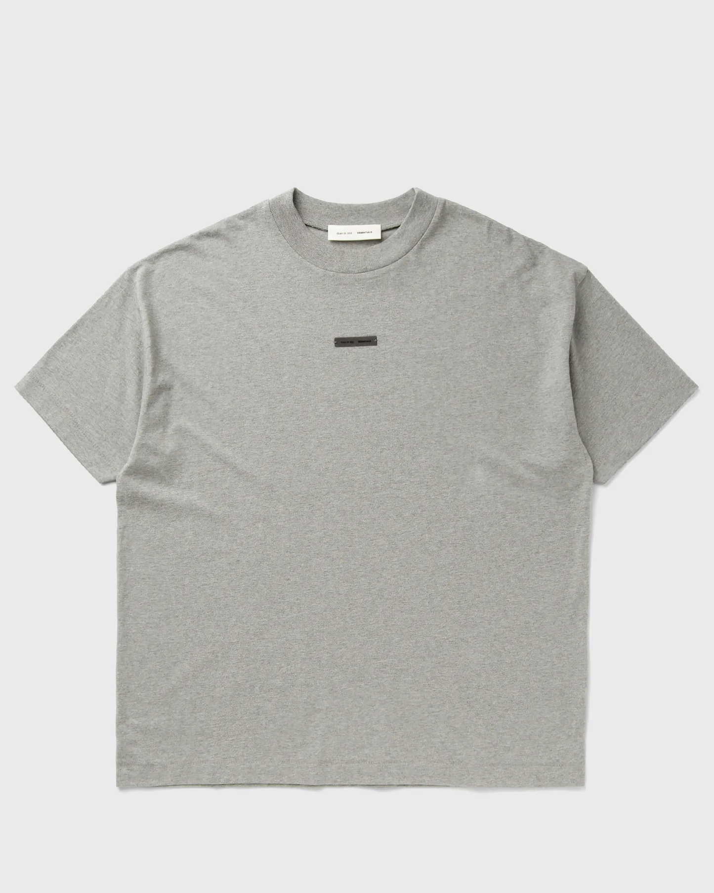 Fear of God Essentials Classic Fit Tee Concrete Heather