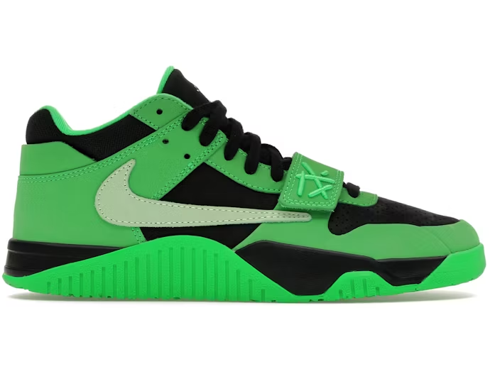 Jordan CJ1 T-Rexx Travis Scott Green Spark