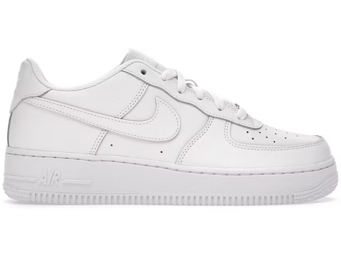 Nike Air Force 1 Low LE Triple White (GS)