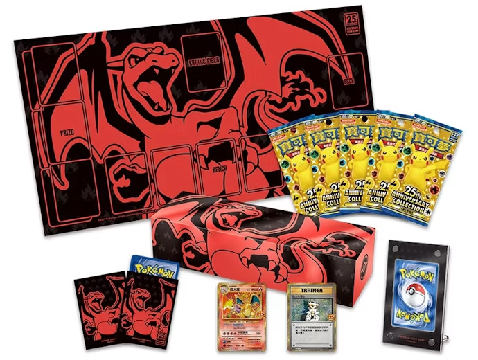 Pokémon TCG 25th Anniversary Collection Charizard Box 🇨🇳