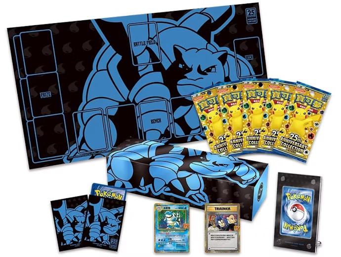 Pokémon TCG 25th Anniversary Collection Blastoise Box 🇨🇳