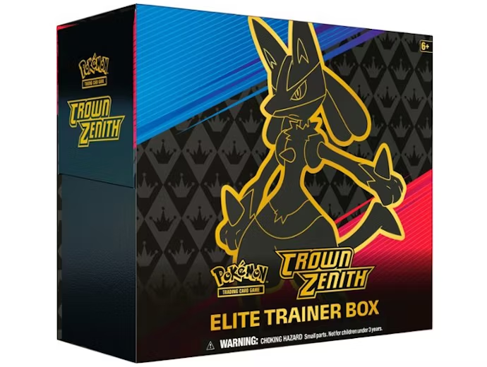 Pokémon TCG Sword & Shield Crown Zenith Elite Trainer Box 🇬🇧
