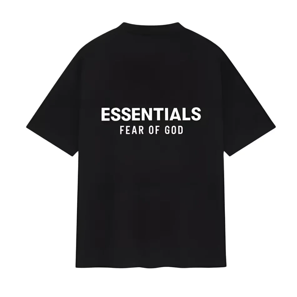 Fear of God Essentials Classic Short Sleeve Tee Jet Black