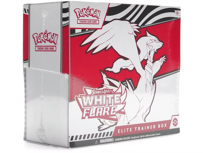 Pokémon TCG 2025 Scarlet & Violet White Flare Elite Trainer Box 🇬🇧