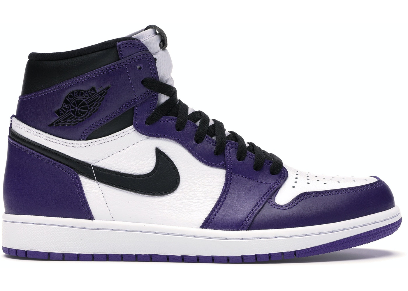 Jordan 1 High Court Purple White