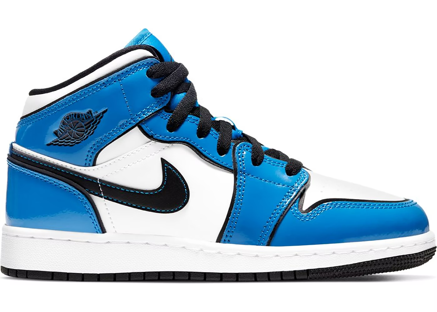 Jordan 1 Mid Signal Blue