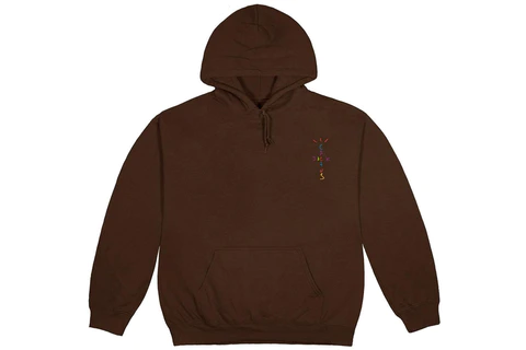 Cactus Jack x McDonald's Smile Hoodie Brown