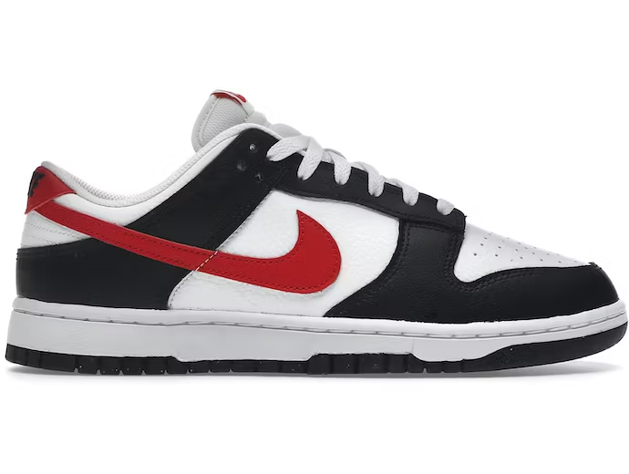 Nike Dunk Low Retro Red Swoosh Panda
