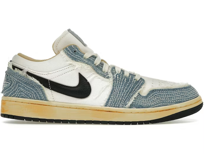Jordan 1 Low SE WRMK Sashiko Denim
