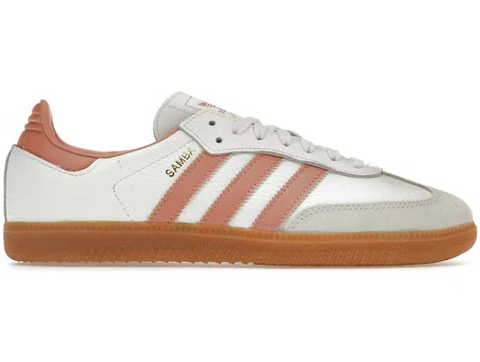 adidas Samba OG White Wonder Clay Gum (Women's)
