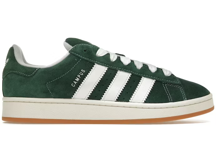 adidas Campus 00s Verde oscuro Blanco nube
