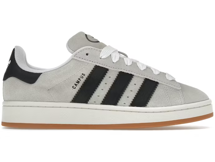 adidas Campus 00s Crystal Core en blanco y negro