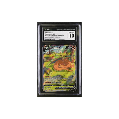 Pokémon TCG CGC 10 2022 SWSH BSP UPC #260 Charizard V 🇬🇧 #6090339093