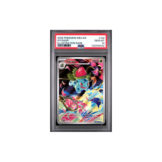 Pokémon TCG PSA 10 2025 Mega Evolution #134 Ivysaur 🇬🇧 #132546442